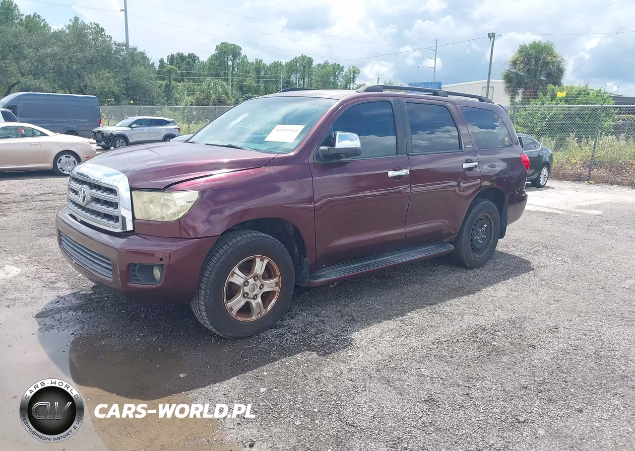 2008 Toyota Sequoia Limited 5.7L V8 VIN:5TDZY68A78S005429 - 2