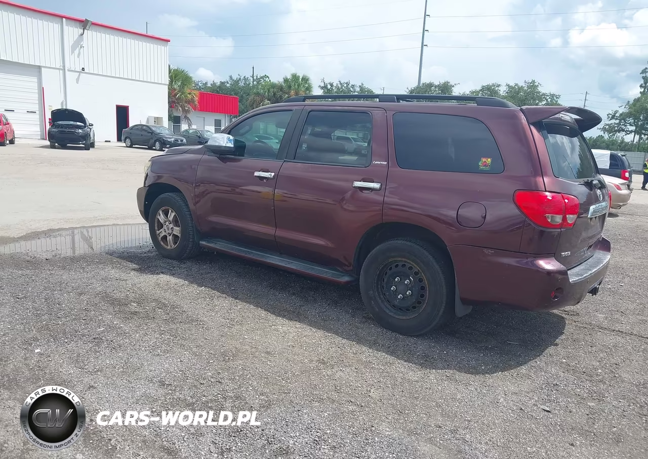 2008 Toyota Sequoia Limited 5.7L V8 VIN:5TDZY68A78S005429 - 3