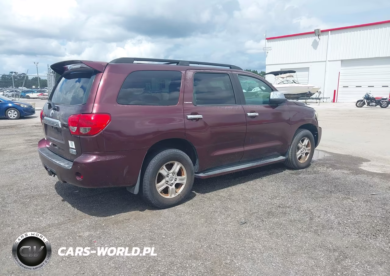 2008 Toyota Sequoia Limited 5.7L V8 VIN:5TDZY68A78S005429 - 4