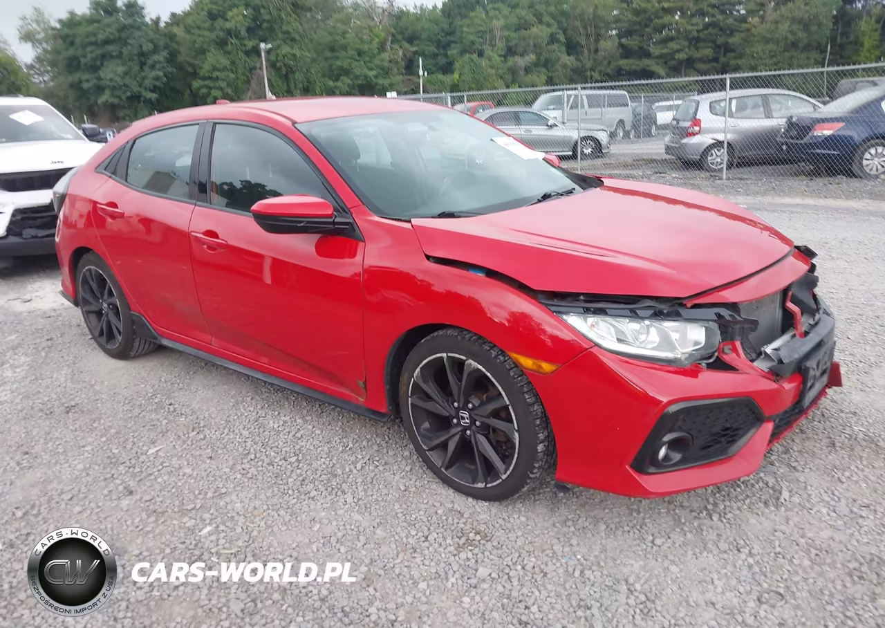 2017 Honda Civic Sport VIN:SHHFK7H4XHU404889 - 1