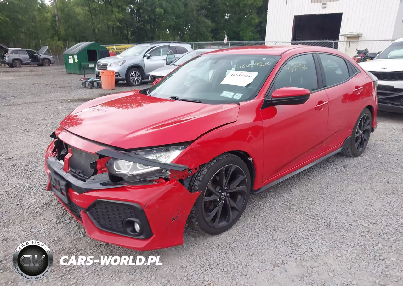2017 Honda Civic Sport VIN:SHHFK7H4XHU404889 - 2