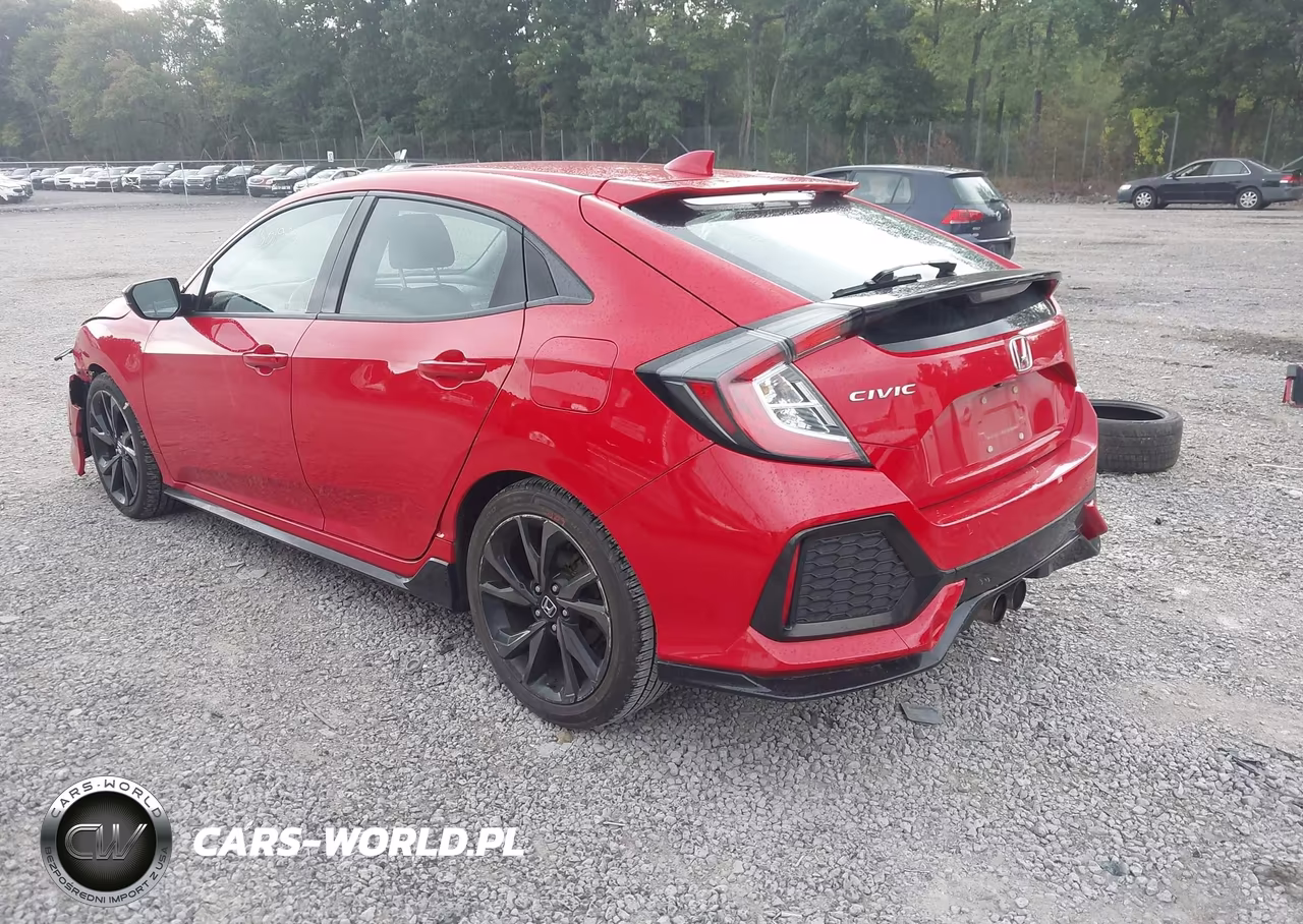 2017 Honda Civic Sport VIN:SHHFK7H4XHU404889 - 3