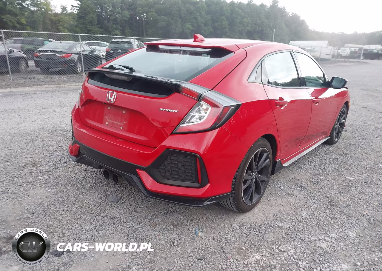 2017 Honda Civic Sport VIN:SHHFK7H4XHU404889 - 4