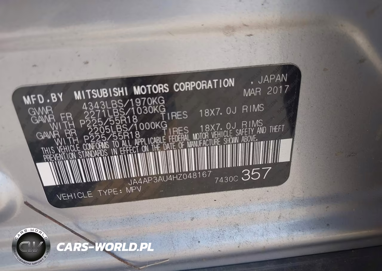 2017 Mitsubishi Outlander Sport 2.0 Le VIN:JA4AP3AU4HZ048167 - 9