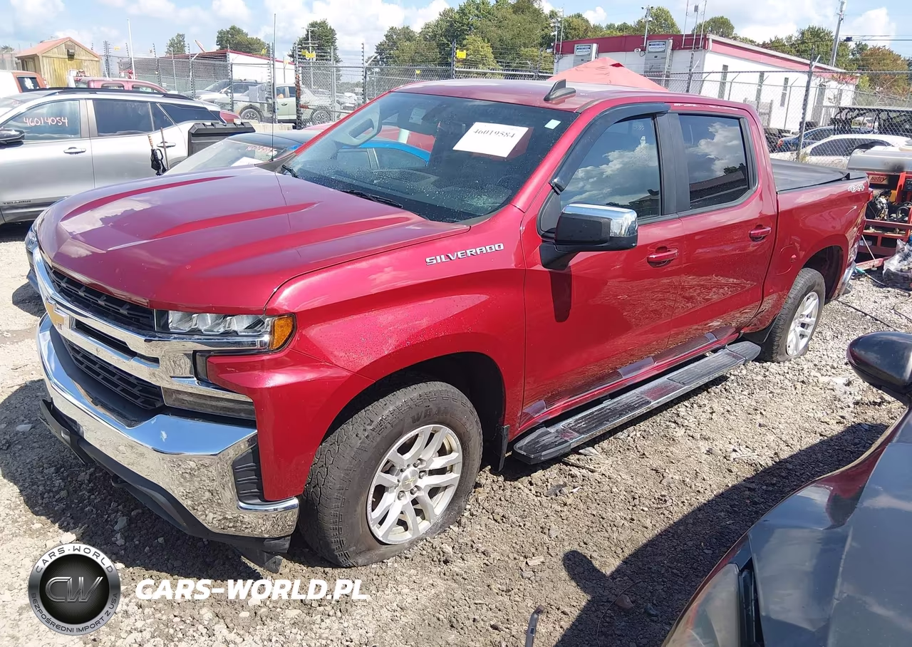 2019 Chevrolet Silverado 1500 Lt VIN:3GCUYDED1KG214295 - 2