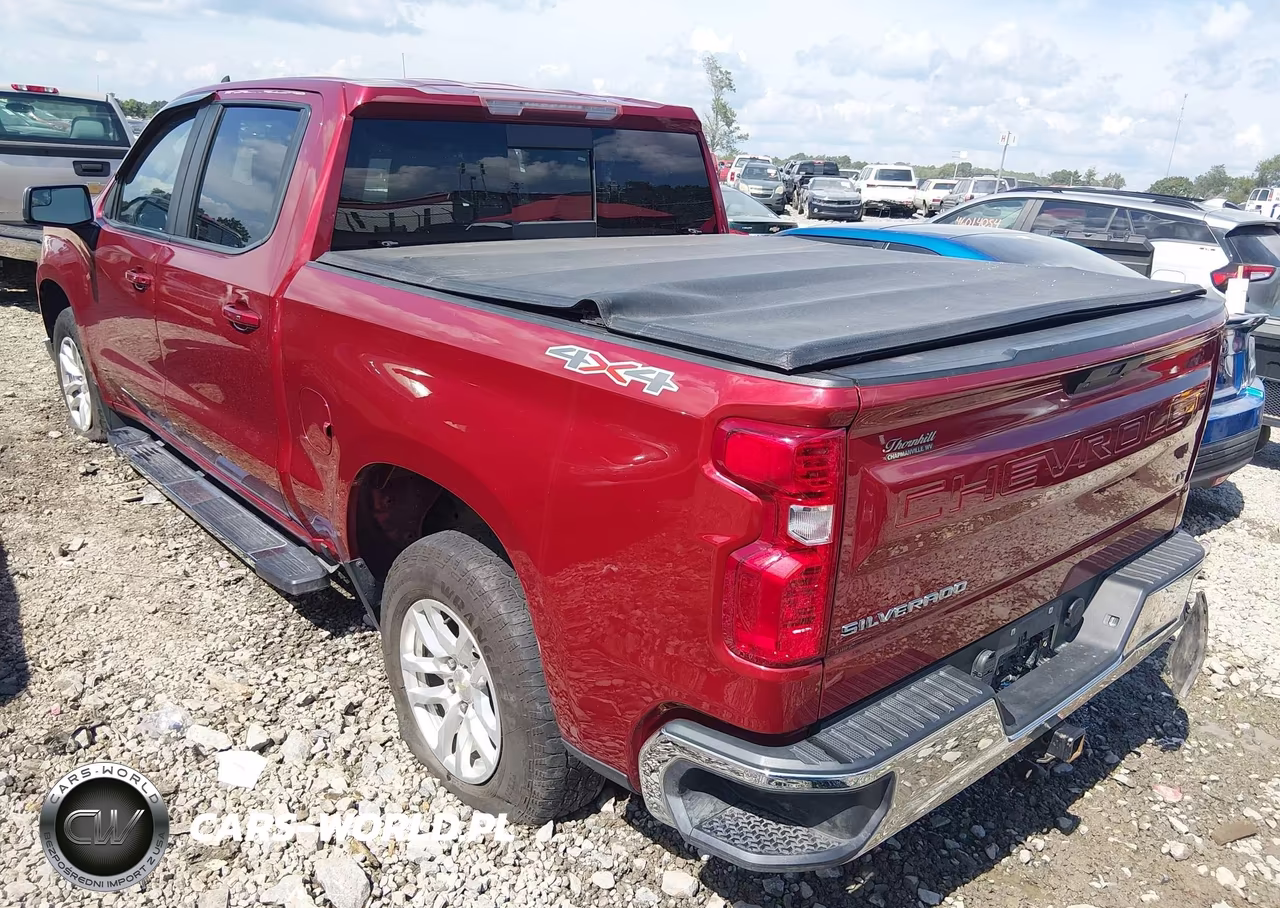 2019 Chevrolet Silverado 1500 Lt VIN:3GCUYDED1KG214295 - 3