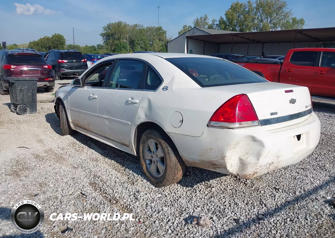 2009 Chevrolet Impala Lt VIN:2G1WT57KX91129394 - 3