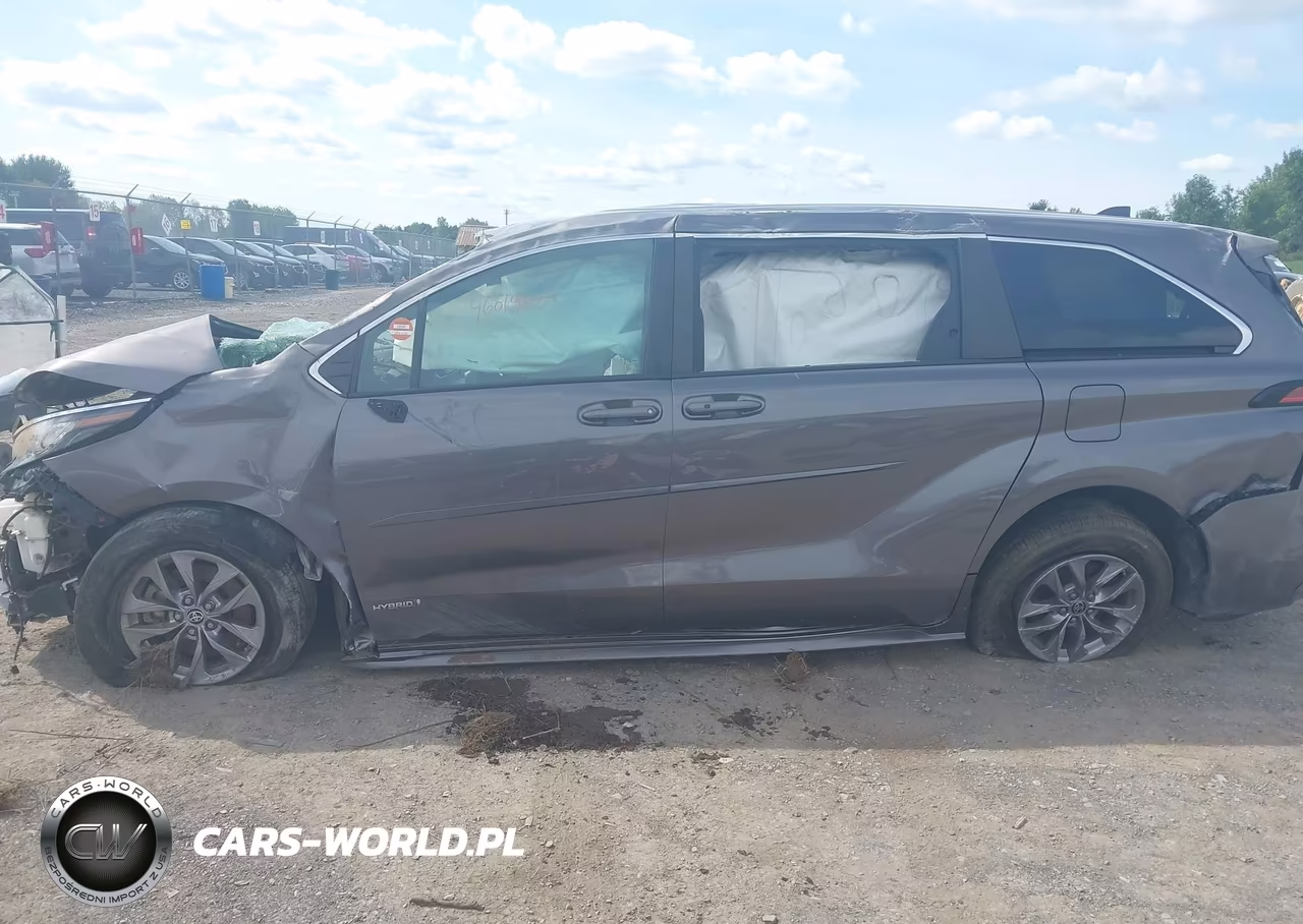 2021 Toyota Sienna Le VIN:5TDKRKEC4MS023491 - 13