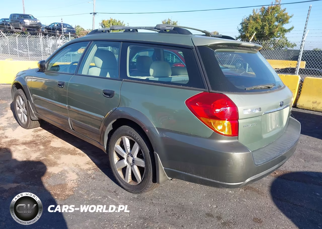 2007 Subaru Outback 2.5I VIN:4S4BP61C677311137 - 3