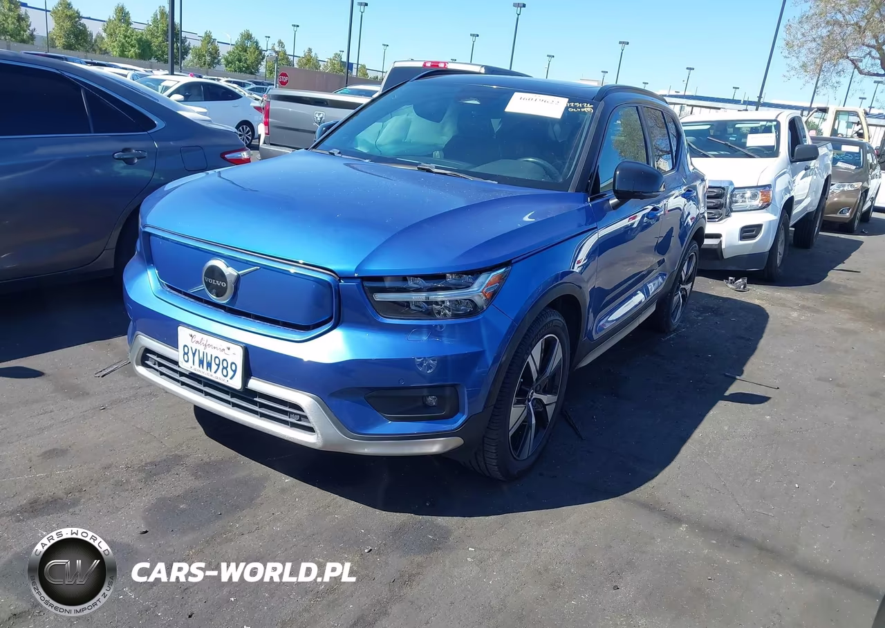 2021 Volvo Xc40 Recharge Pure Electric P8 VIN:YV4ED3UR4M2571065 - 2