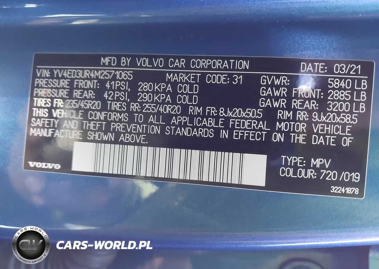 2021 Volvo Xc40 Recharge Pure Electric P8 VIN:YV4ED3UR4M2571065 - 9