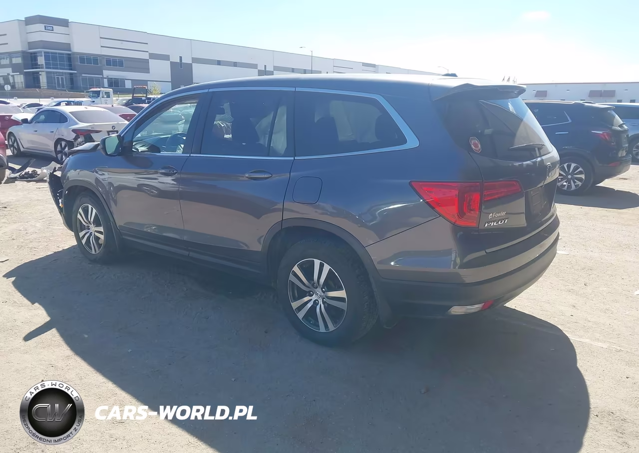 2018 Honda Pilot Ex-L VIN:5FNYF6H62JB043710 - 3