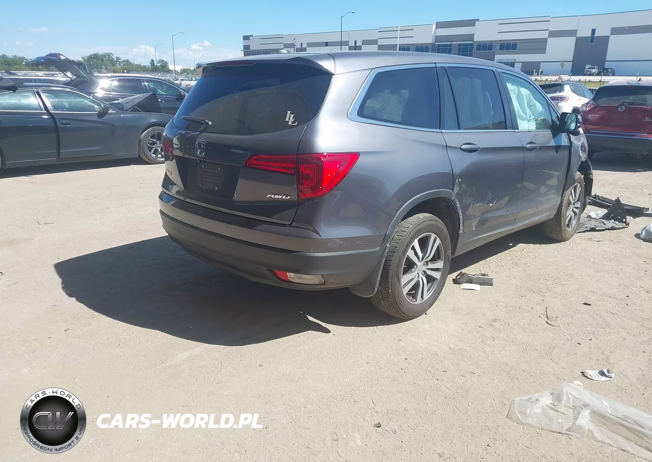 2018 Honda Pilot Ex-L VIN:5FNYF6H62JB043710 - 4