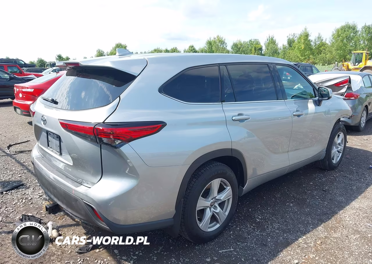 2021 Toyota Highlander Le VIN:5TDBZRBHXMS101541 - 4
