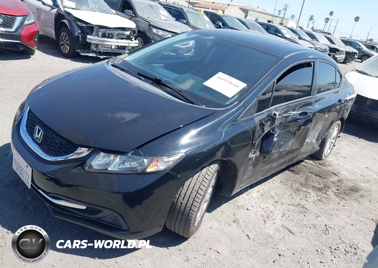 2015 Honda Civic Lx VIN:19XFB2F54FE208496 - 2