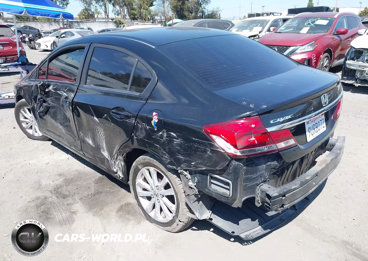 2015 Honda Civic Lx VIN:19XFB2F54FE208496 - 3