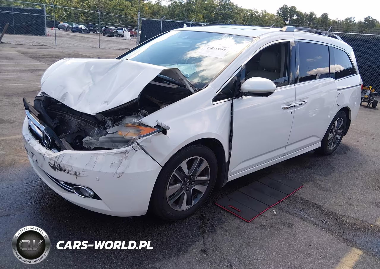 2015 Honda Odyssey Touring-Touring Elite VIN:5FNRL5H94FB057634 - 2