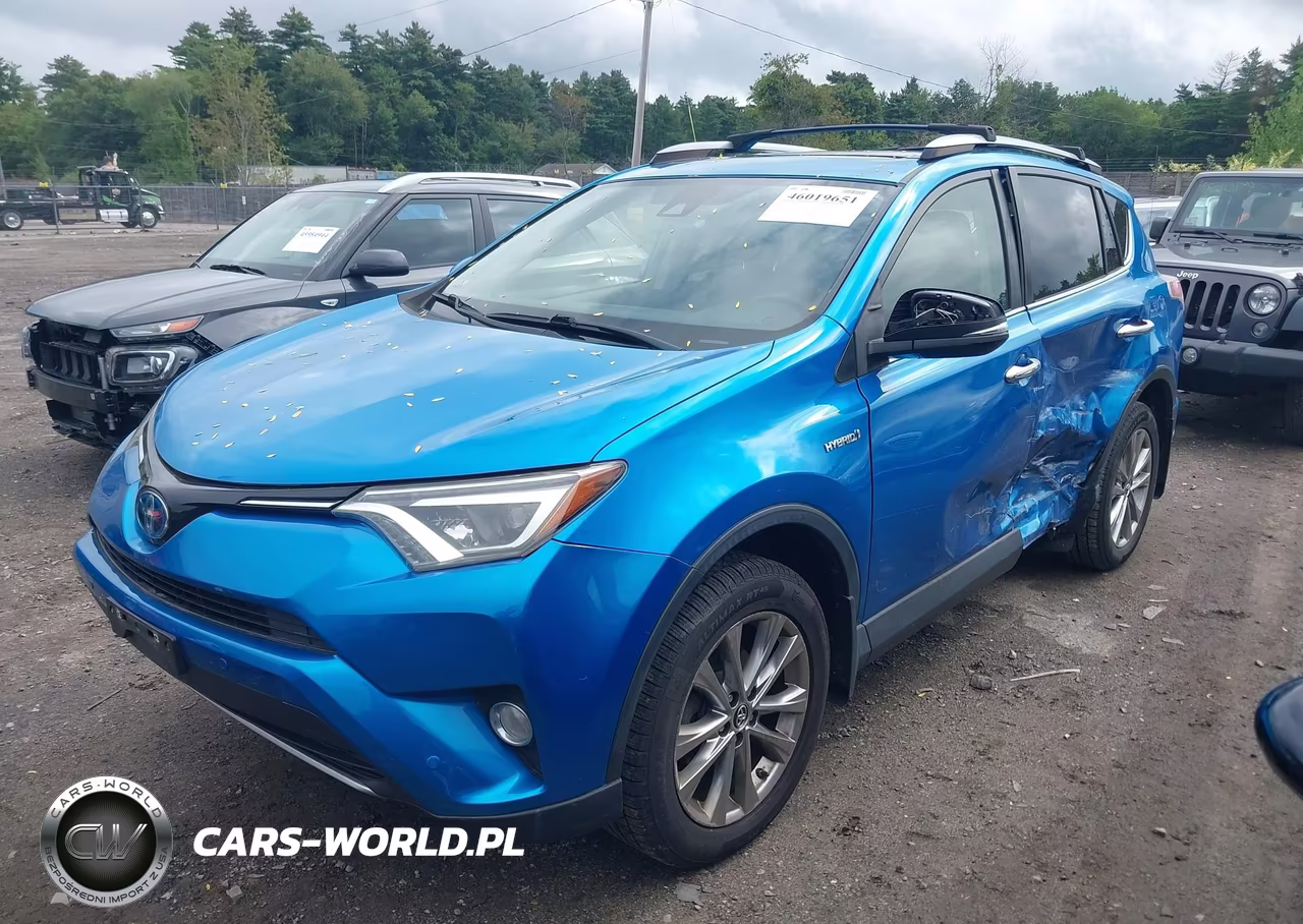 2017 Toyota Rav4 Hybrid Limited VIN:JTMDJREV9HD134730 - 2