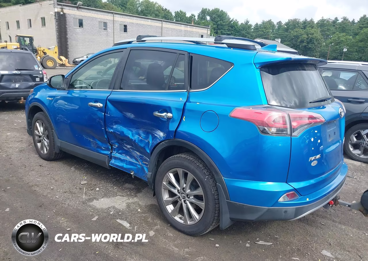 2017 Toyota Rav4 Hybrid Limited VIN:JTMDJREV9HD134730 - 3