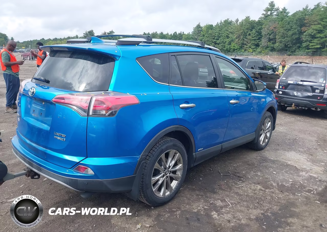 2017 Toyota Rav4 Hybrid Limited VIN:JTMDJREV9HD134730 - 4