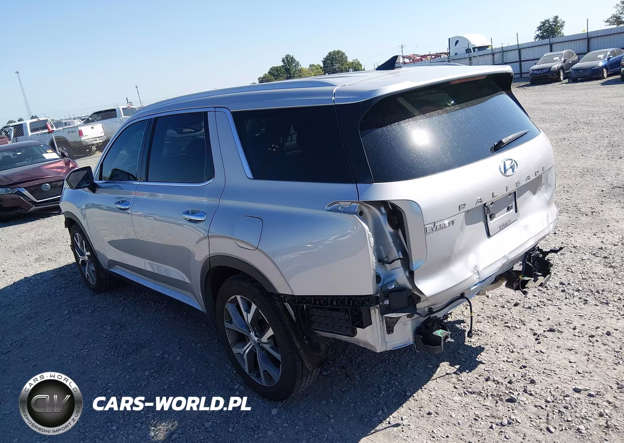2022 Hyundai Palisade Sel VIN:KM8R44HE3NU403646 - 3