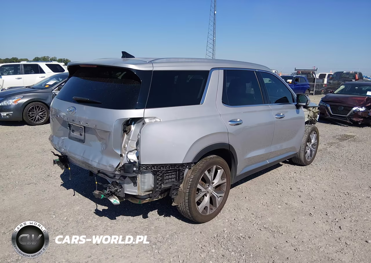 2022 Hyundai Palisade Sel VIN:KM8R44HE3NU403646 - 4