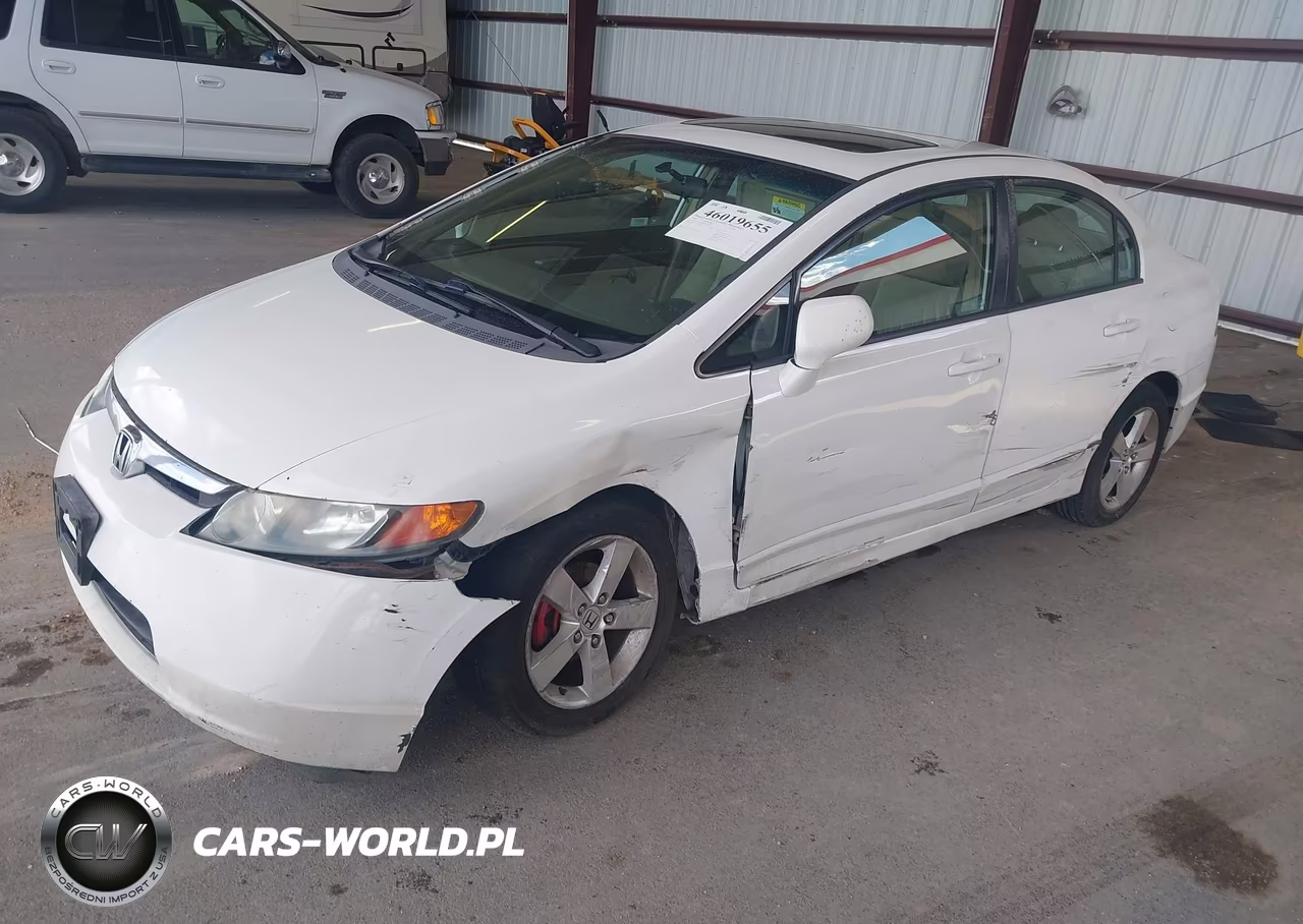 2008 Honda Civic Ex VIN:2HGFA16898H533791 - 2