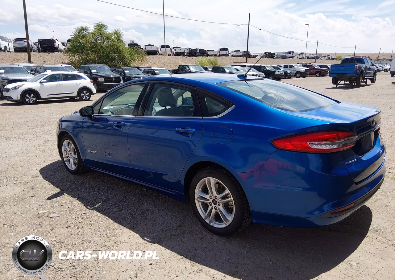 2018 Ford Fusion Hybrid S VIN:3FA6P0UU0JR209460 - 3