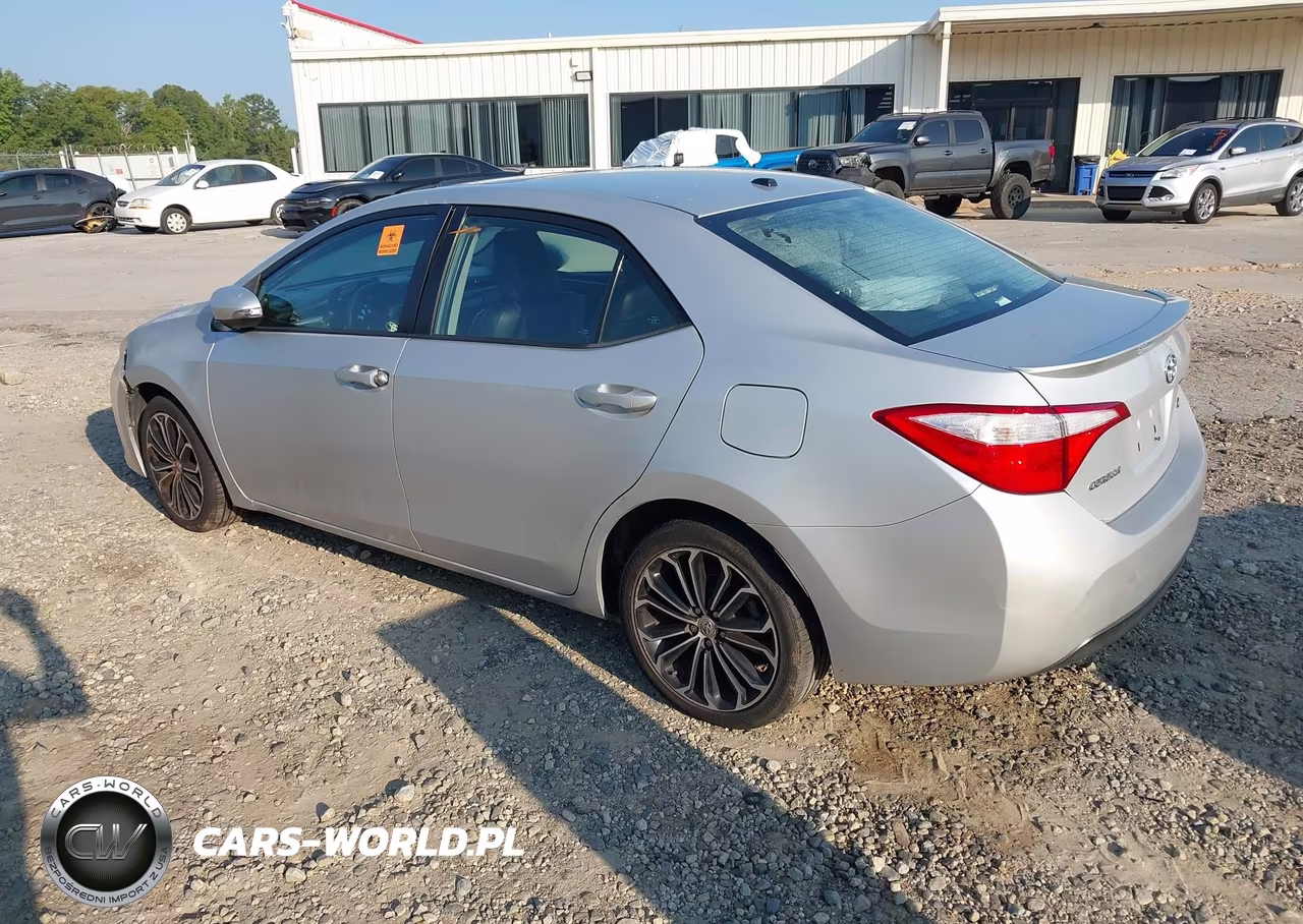 2015 Toyota Corolla S Premium VIN:2T1BURHE6FC265506 - 3
