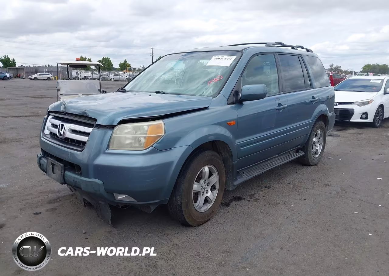 2006 Honda Pilot Ex-L VIN:2HKYF18556H501114 - 2