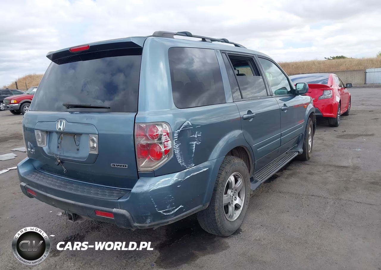 2006 Honda Pilot Ex-L VIN:2HKYF18556H501114 - 4