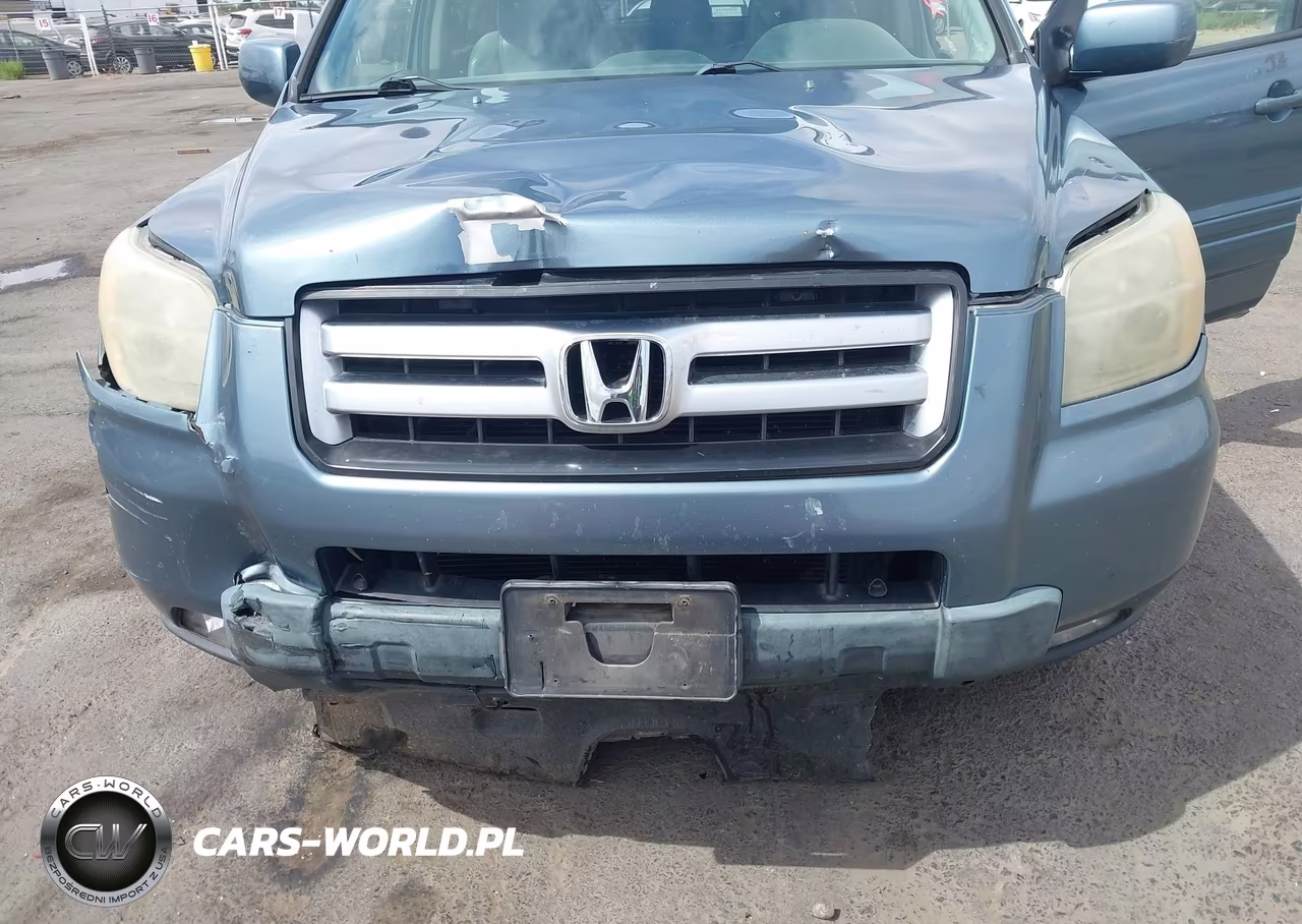 2006 Honda Pilot Ex-L VIN:2HKYF18556H501114 - 6