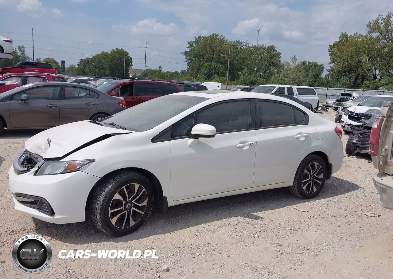 2015 Honda Civic Ex VIN:2HGFB2F88FH501818 - 14