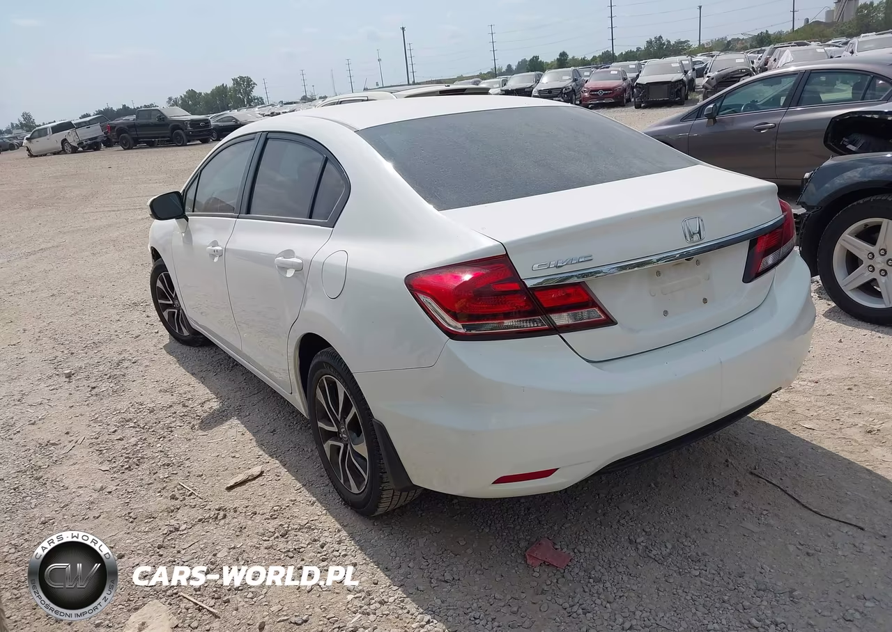 2015 Honda Civic Ex VIN:2HGFB2F88FH501818 - 3