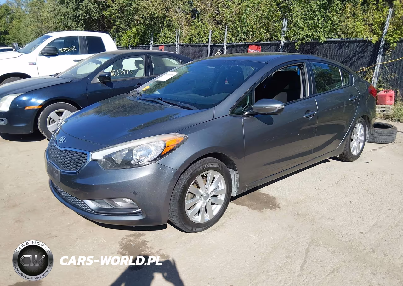 2016 Kia Forte Lx VIN:KNAFX4A66G5455381 - 2