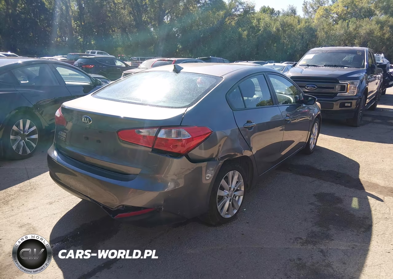 2016 Kia Forte Lx VIN:KNAFX4A66G5455381 - 6