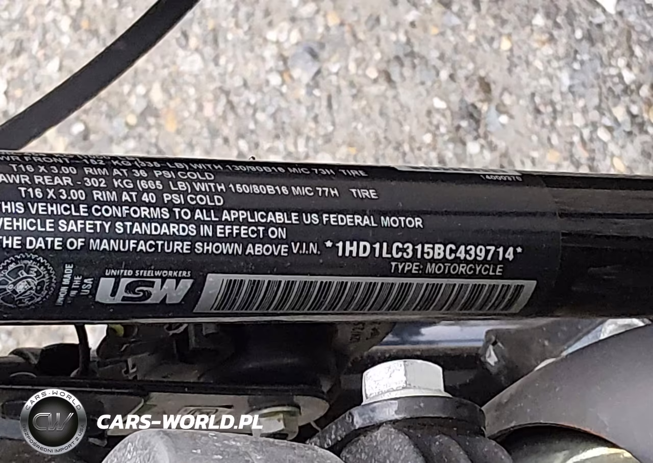 2011 Harley-Davidson Xl1200 X VIN:1HD1LC315BC439714 - 10