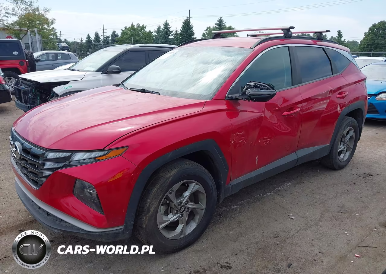 2022 Hyundai Tucson Sel VIN:5NMJBCAE1NH044543 - 2
