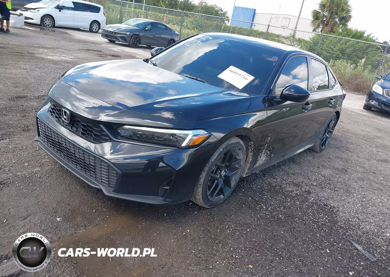 2026 Honda Civic Sport VIN:2HGFE2F50TH586355 - 2