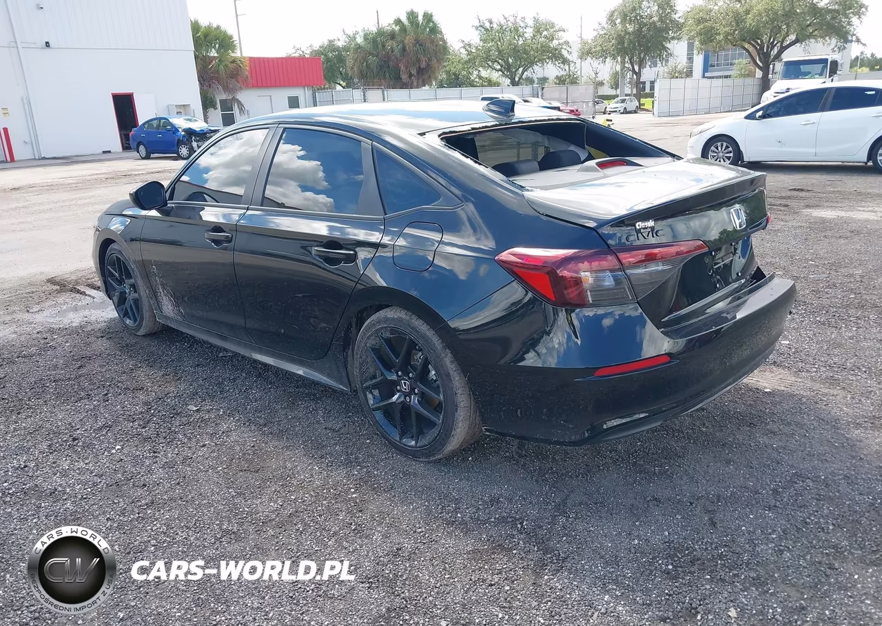 2026 Honda Civic Sport VIN:2HGFE2F50TH586355 - 3