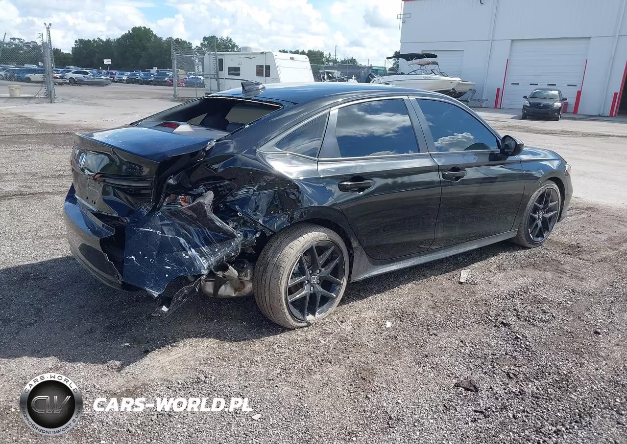 2026 Honda Civic Sport VIN:2HGFE2F50TH586355 - 4