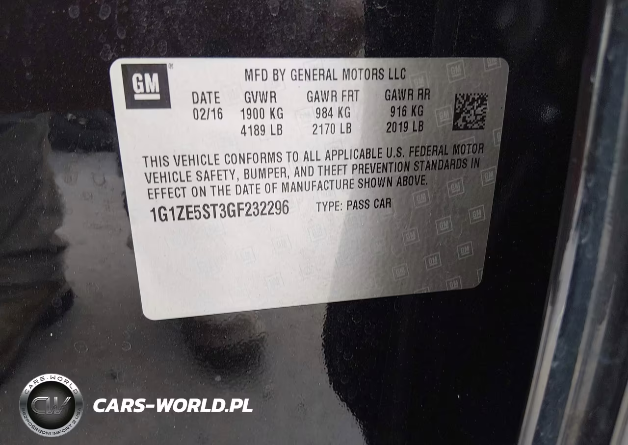 2016 Chevrolet Malibu 1Lt VIN:1G1ZE5ST3GF232296 - 9