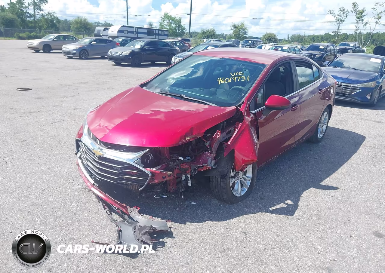 2019 Chevrolet Cruze Lt VIN:1G1BE5SM5K7116739 - 2