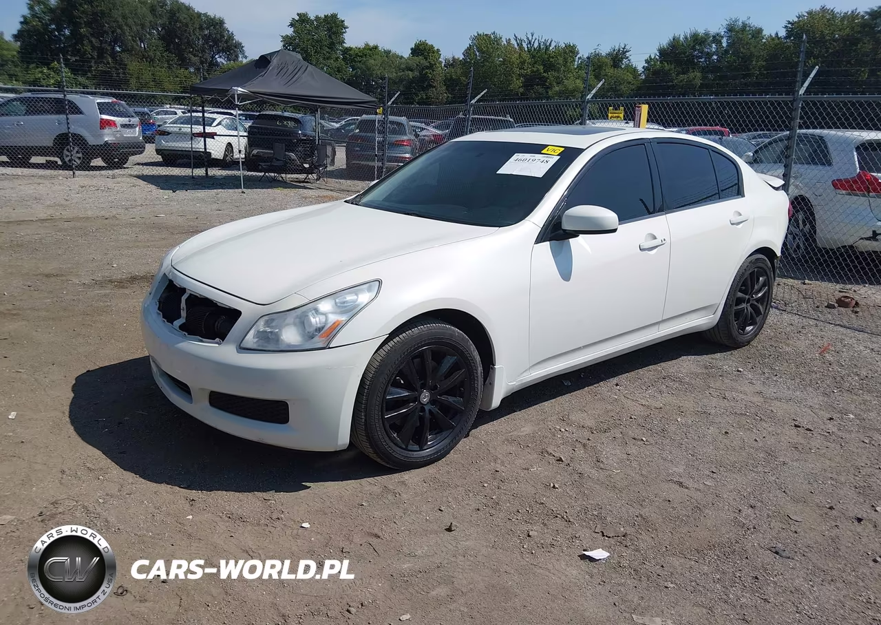 2008 Infiniti G35X VIN:JNKBV61F18M265447 - 2