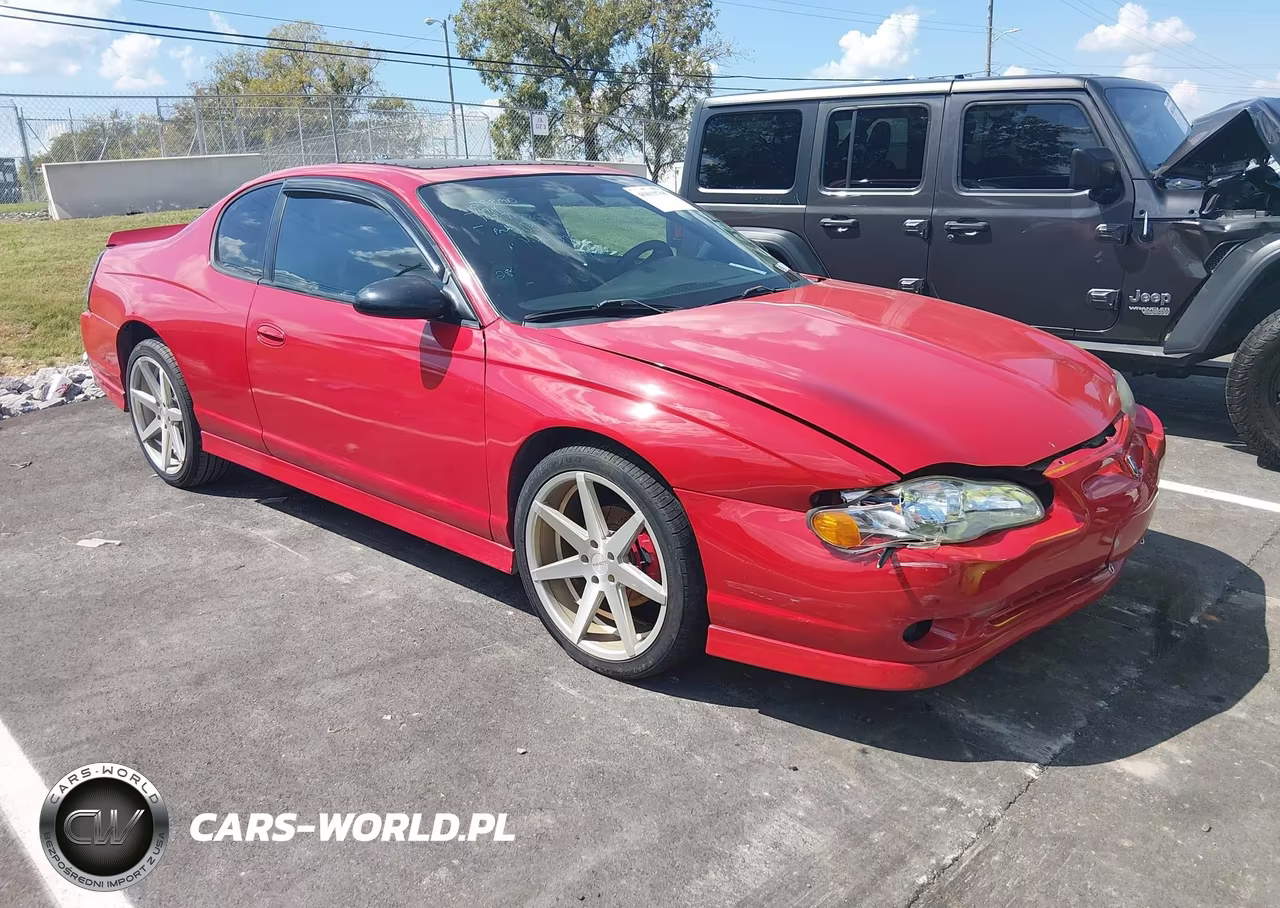 2004 Chevrolet Monte Carlo Supercharged Ss VIN:2G1WZ151449187657 - 1