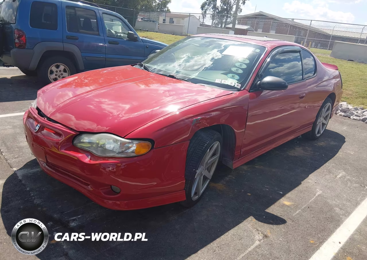 2004 Chevrolet Monte Carlo Supercharged Ss VIN:2G1WZ151449187657 - 2