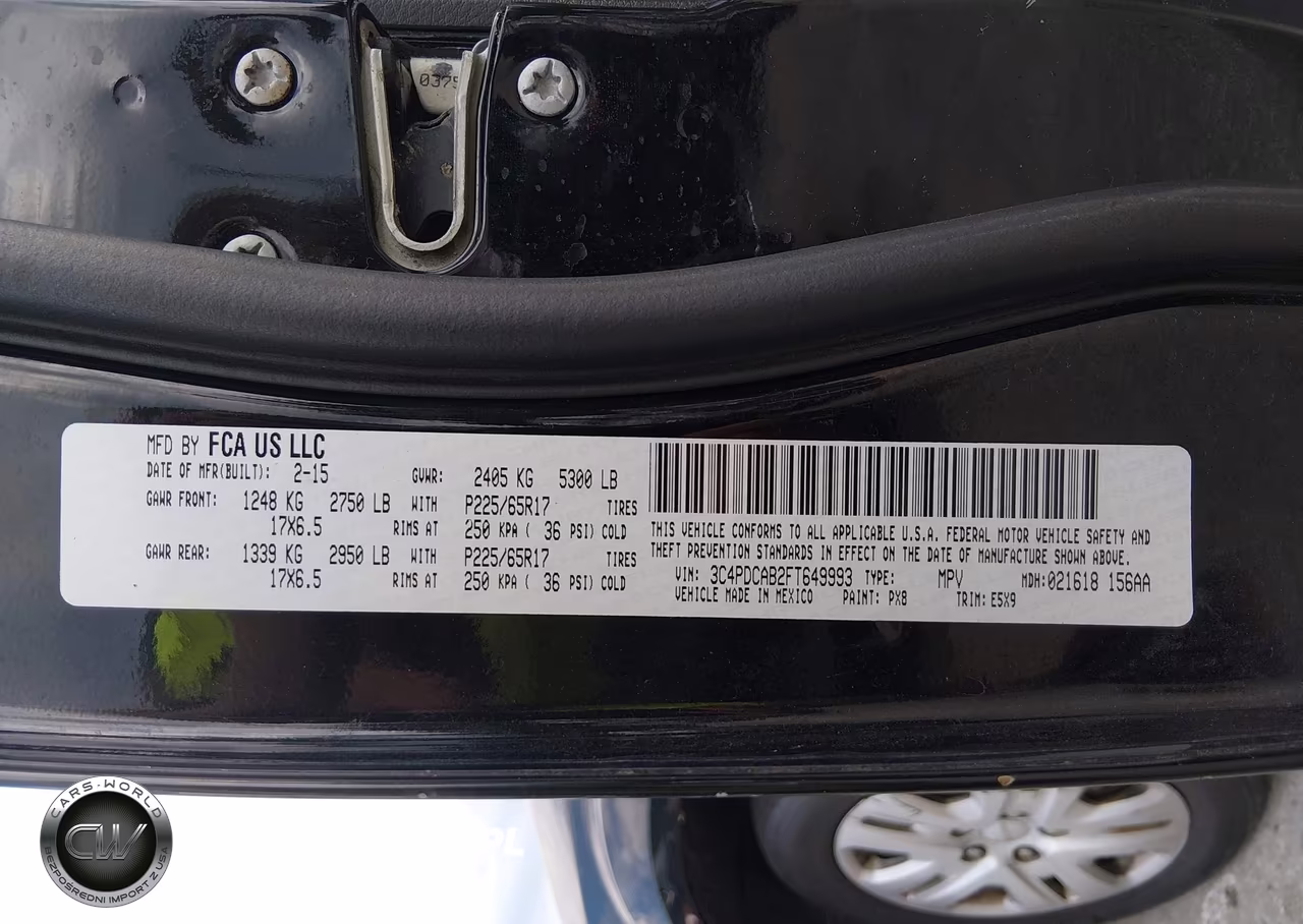 2015 Dodge Journey American Value Pkg VIN:3C4PDCAB2FT649993 - 9