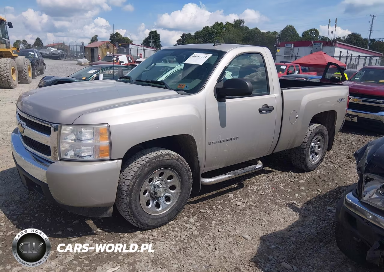 2008 Chevrolet Silverado 1500 Work Truck VIN:1GCEK14C98Z103547 - 2