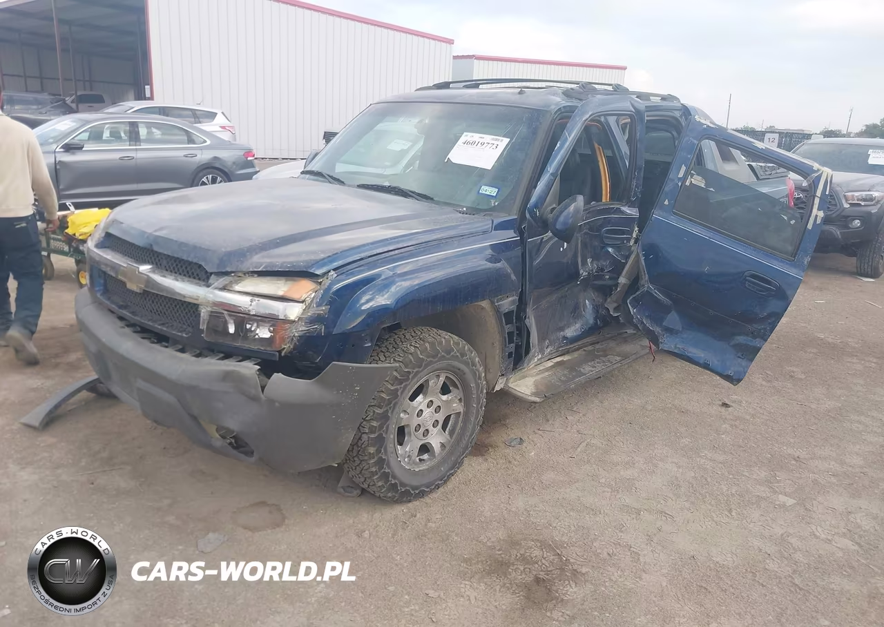 2002 Chevrolet Avalanche 1500 VIN:3GNEK13T62G143486 - 2