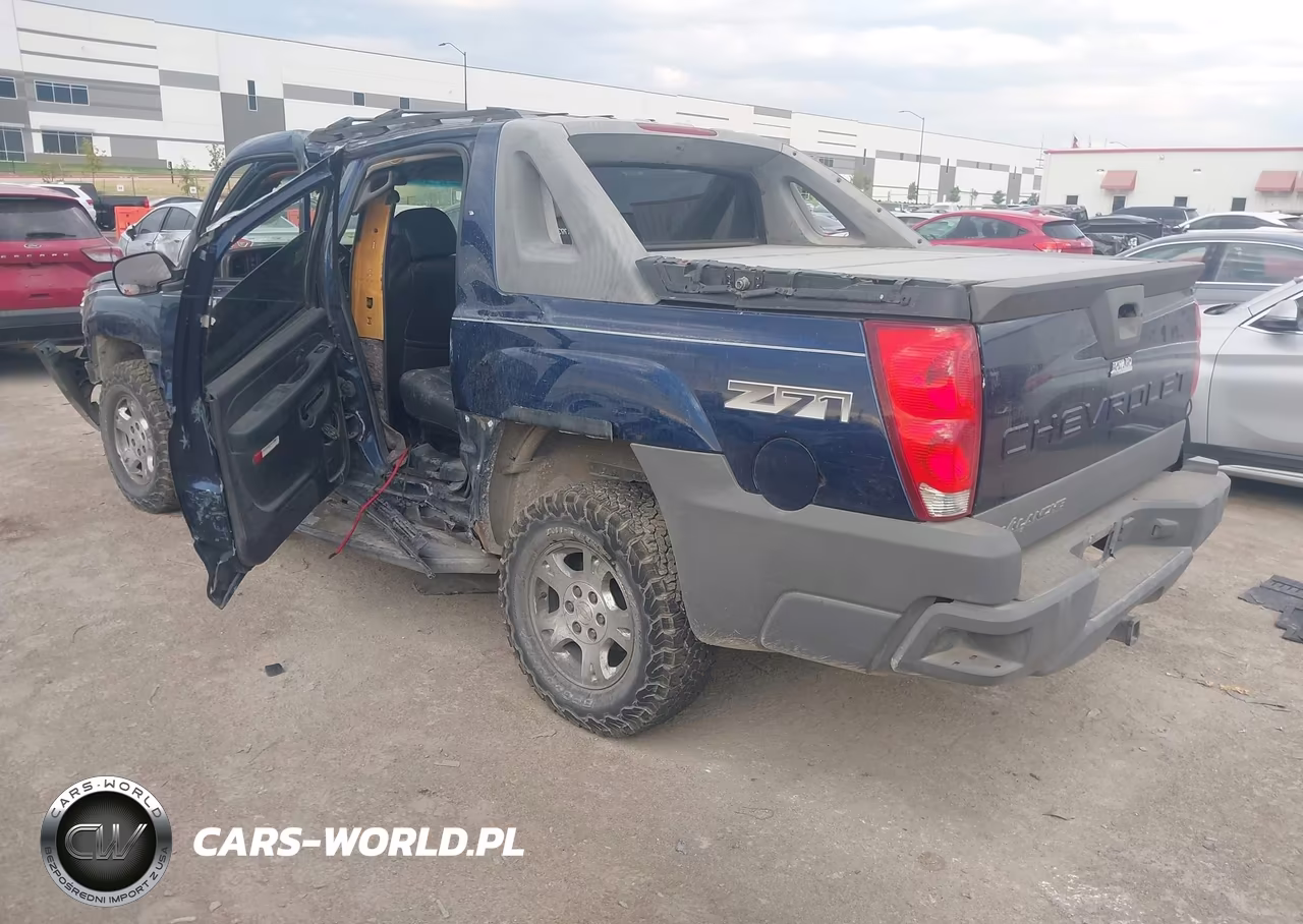 2002 Chevrolet Avalanche 1500 VIN:3GNEK13T62G143486 - 3